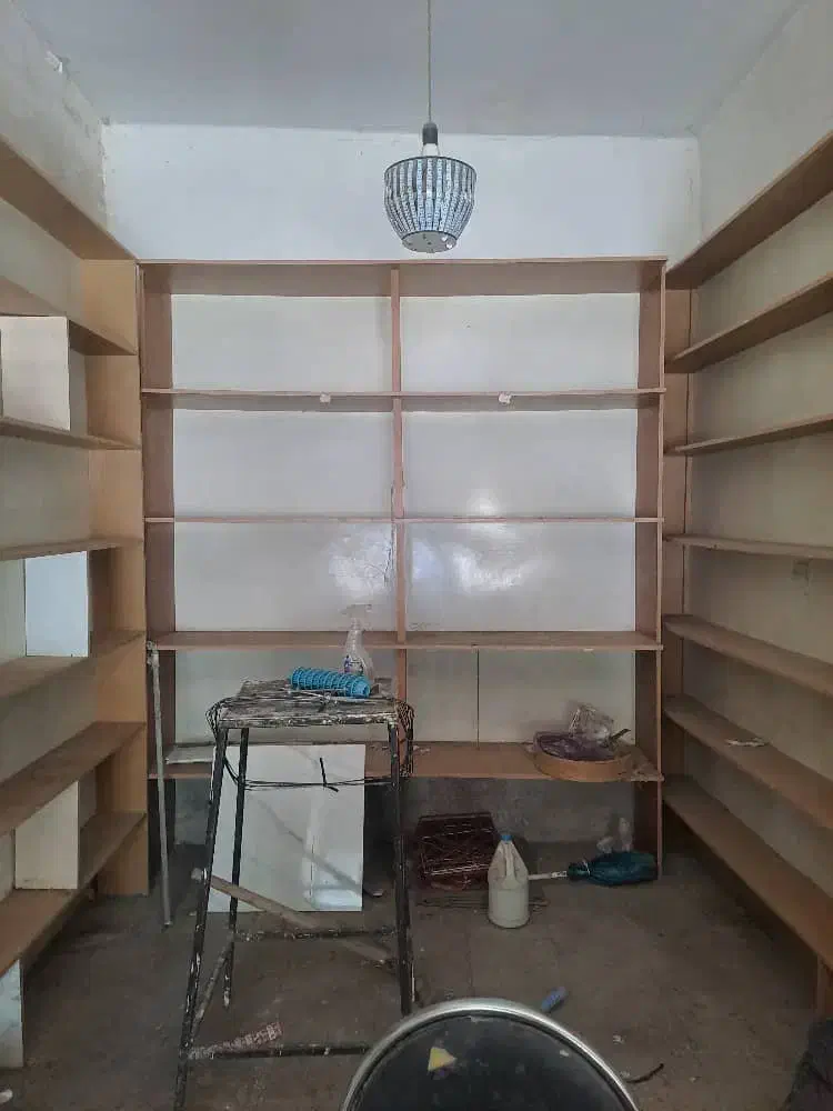 قفسه و دکور ام دی اف|کتابخانه، شلف، قفسه‌های دیواری|نورآباد, |دیوار