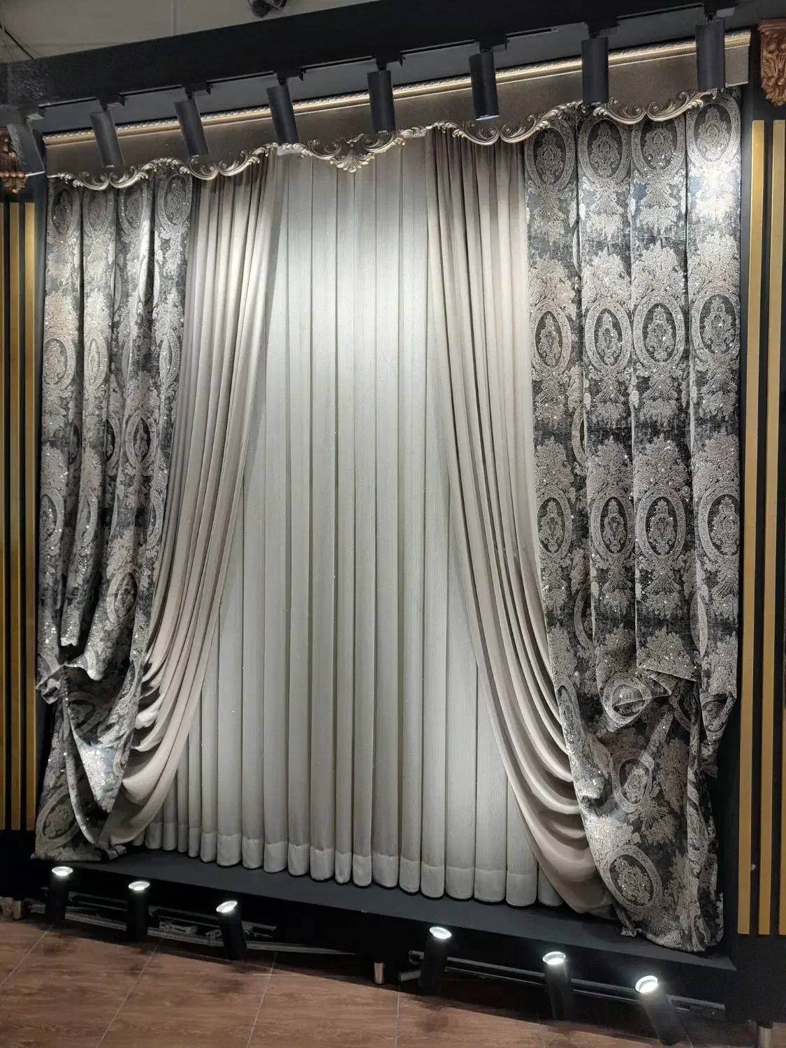 فروش مدل پرده مغازه|پرده، رانر، رومیزی|یزد, |دیوار