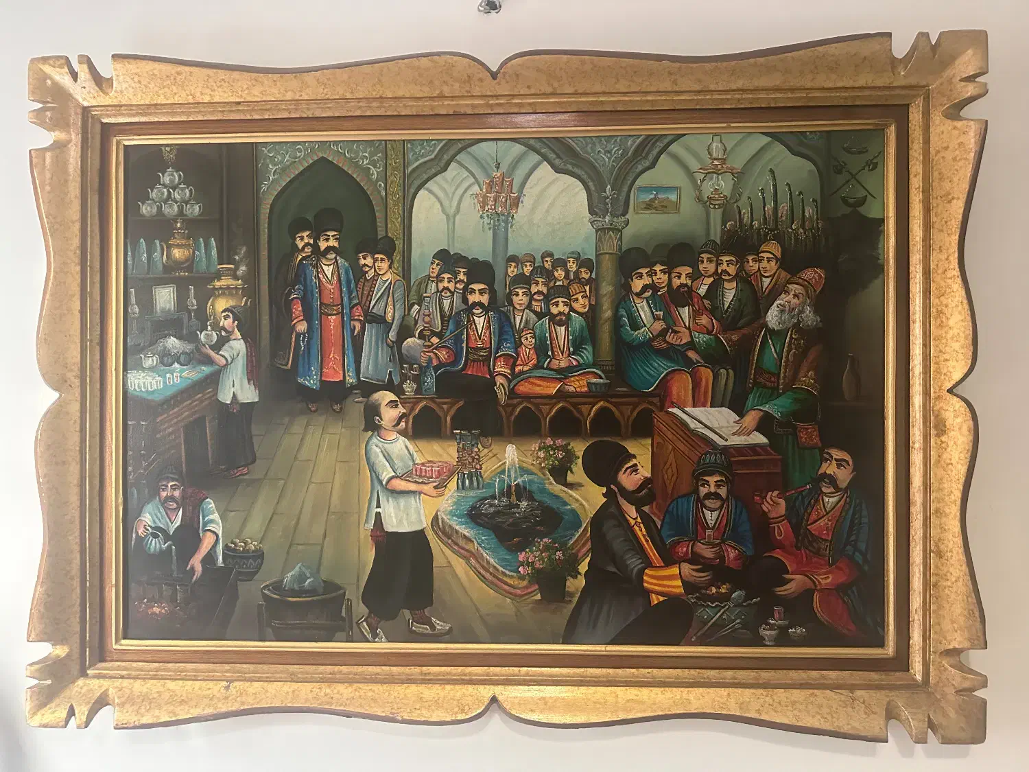 قاب نقاشی|تابلو، نقاشی، عکس|تهران, سازمان برنامه جنوبی|دیوار