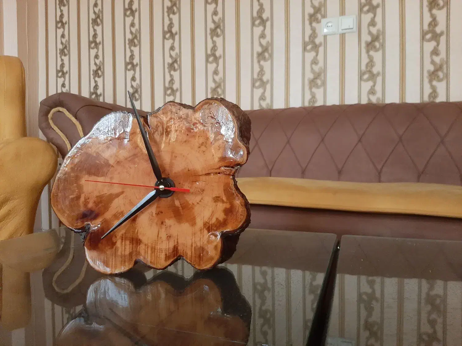 ساعت دیواری چوبی|ساعت دیواری و تزئینی|مشهد, ایثارگران|دیوار