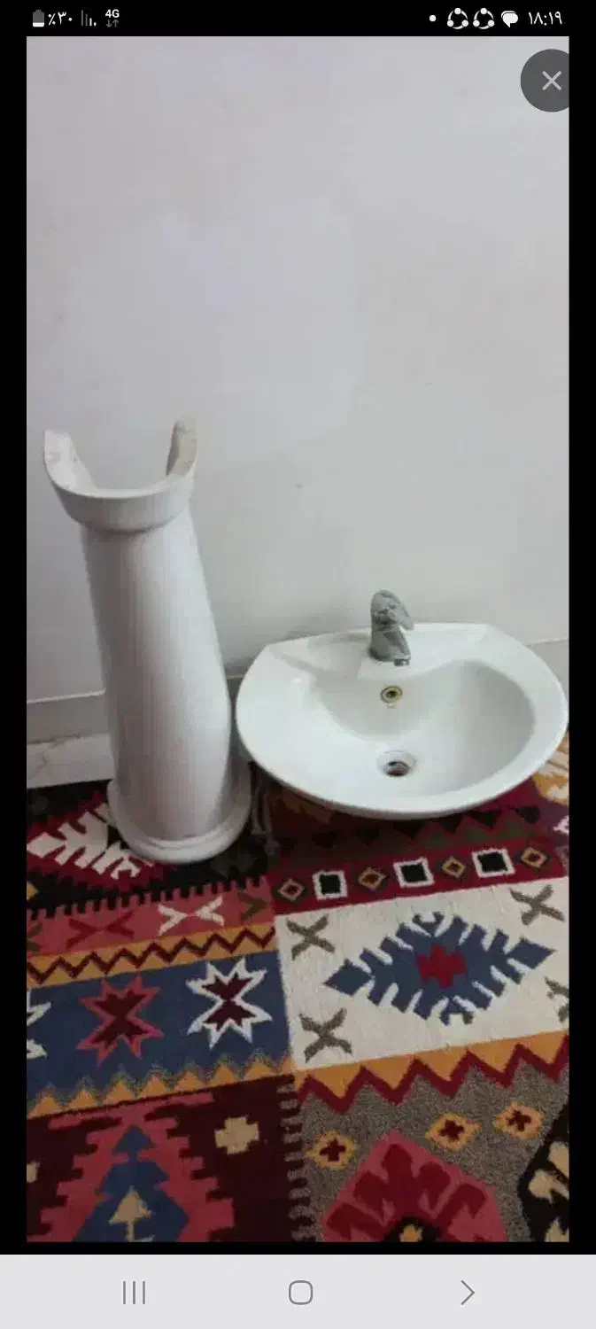 روشویی همراه شیرآب|لوازم سرویس بهداشتی|لنگرود, |دیوار