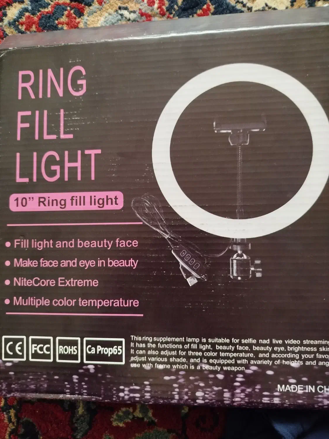 رینگ لایت|دوربین عکاسی و فیلمبرداری|مشهد, سید رضی|دیوار