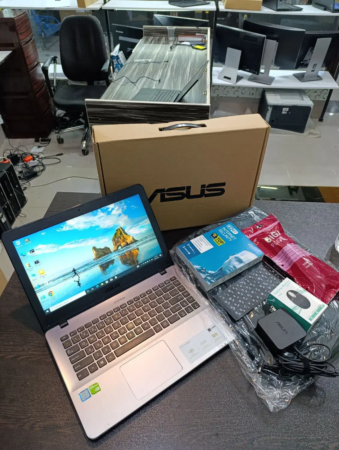 لپتاپ ایسوس cori7 نسل6 مهندسی|رایانه همراه|شهرکرد, |دیوار