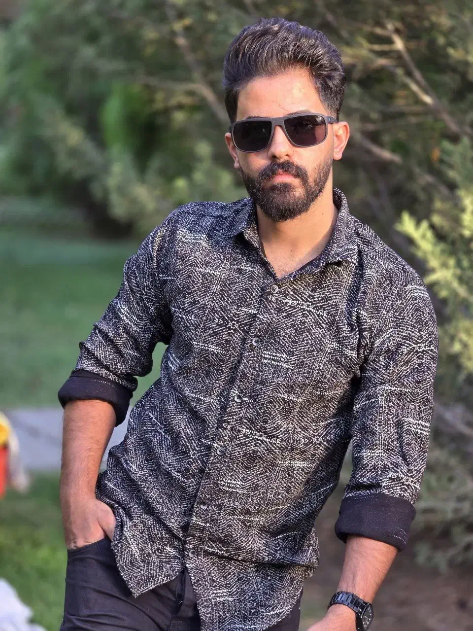 آفر ویژه پیراهن دکمه ای آستین دار مردانه|لباس|اصفهان, خوراسگان|دیوار