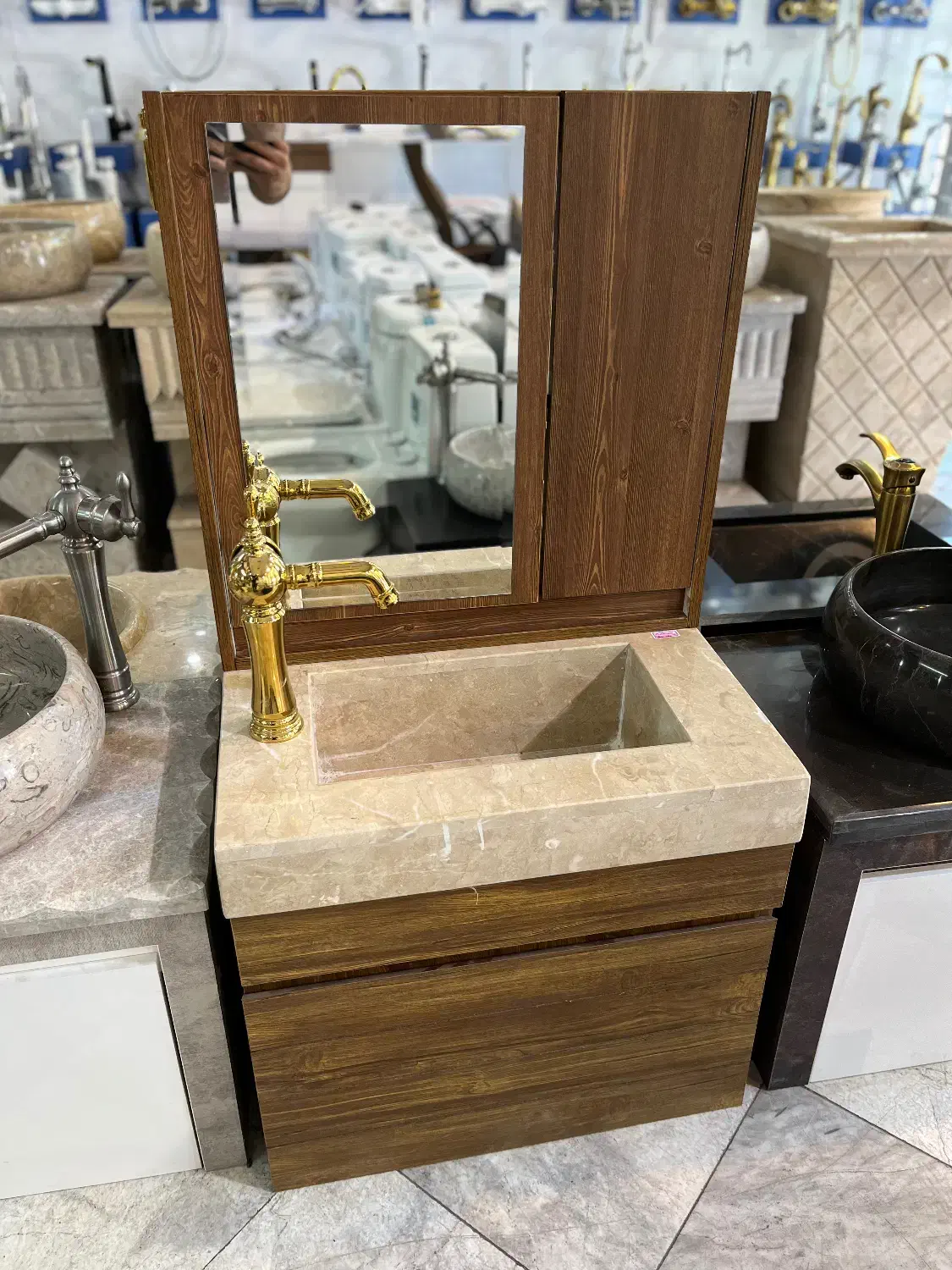 روشویی کابینتی حراجی|لوازم سرویس بهداشتی|ساوه, |دیوار