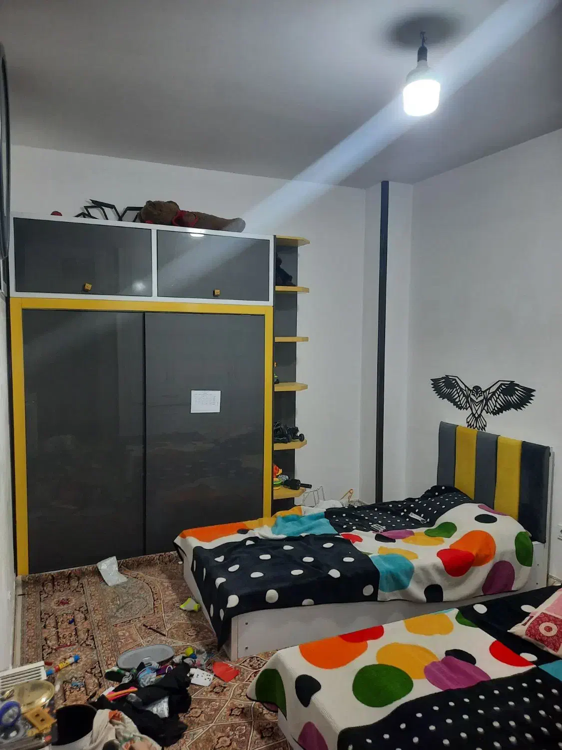 تخت و کمد بچه|تخت و سرویس خواب|شاهینشهر, نسیم ۵|دیوار