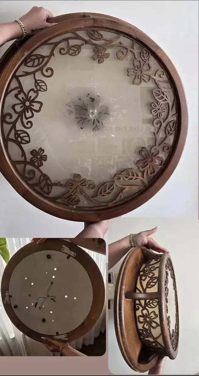 لوستر چوبی ۵ شاخه|لوستر و چراغ آویز|رودسر, |دیوار