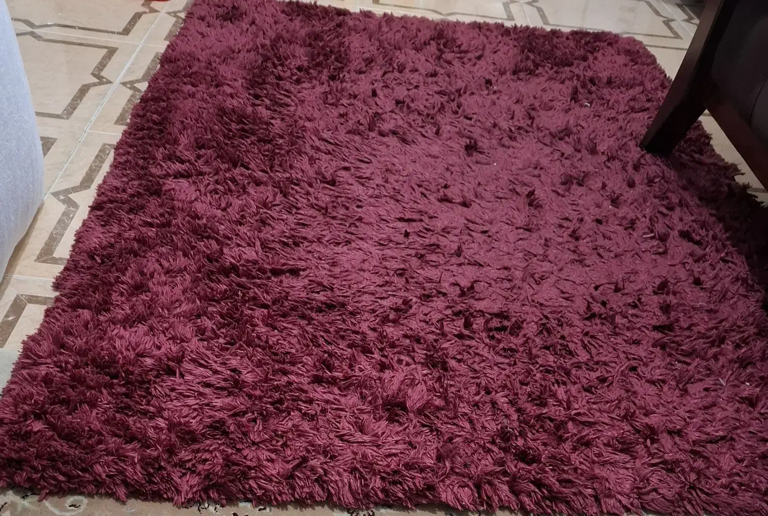 فرش ۳متری رنگ جگری|فرش|رشت, توشیبا|دیوار