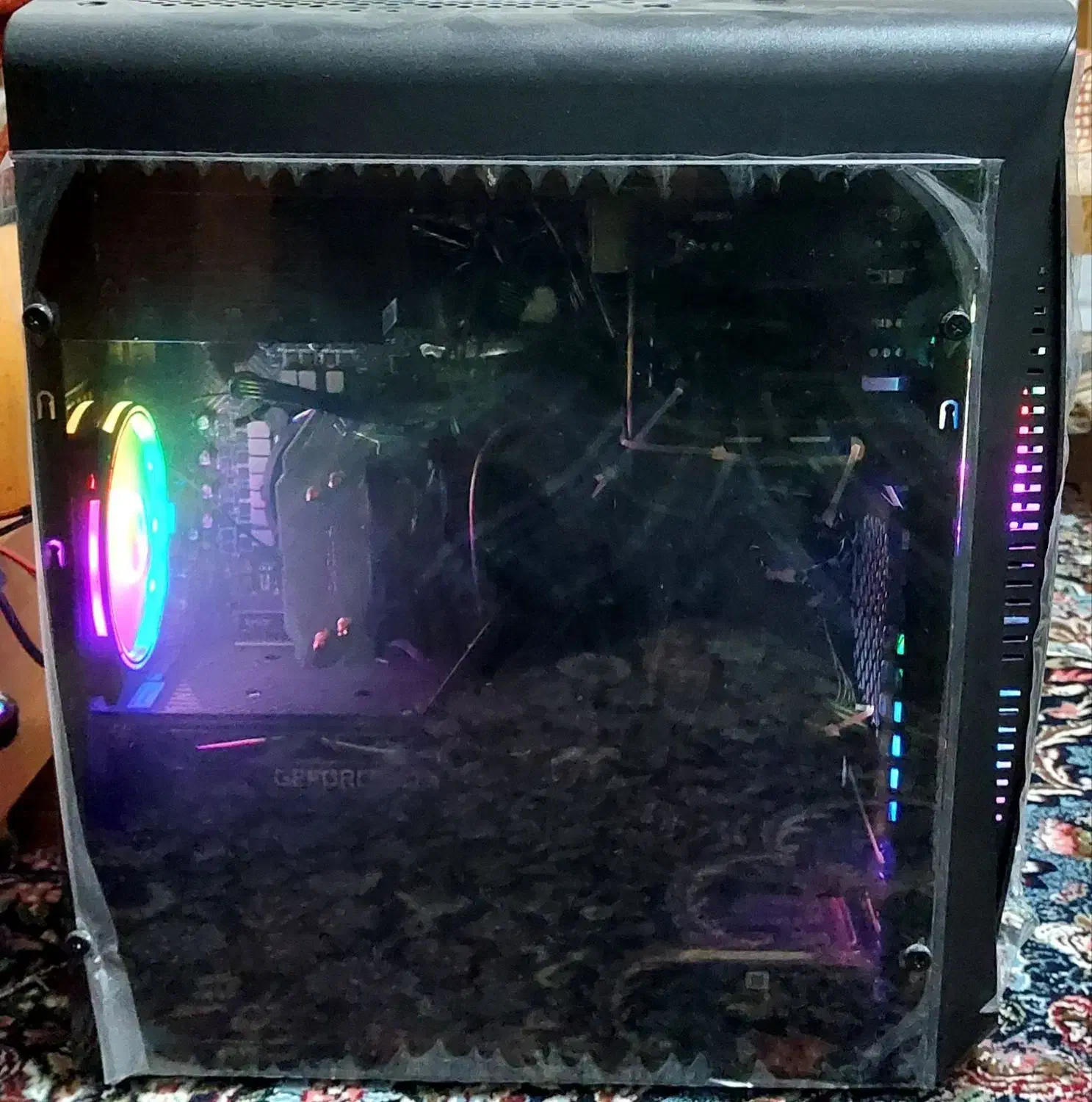 کیس گیمینگ rgb|رایانه رومیزی|کرمان, |دیوار