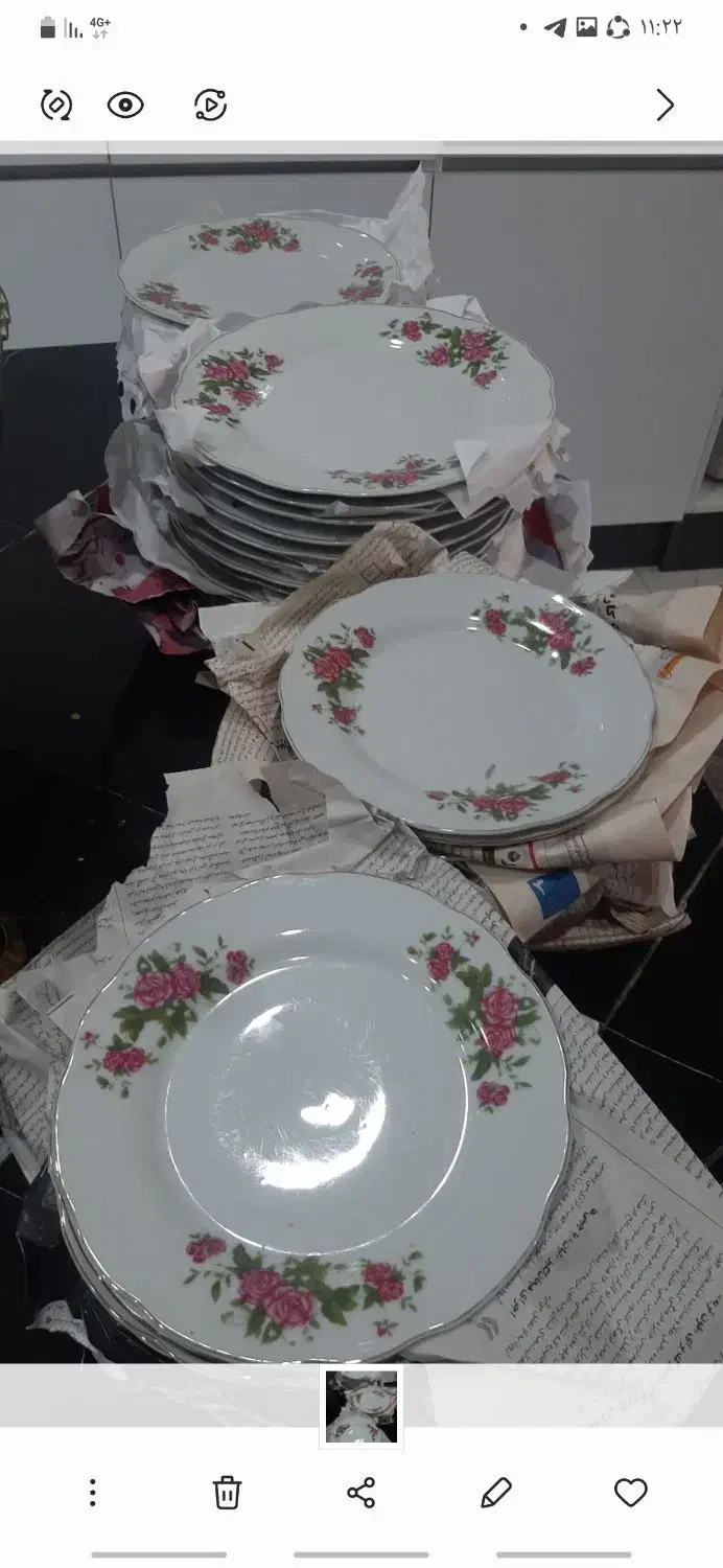 پلو خوری و خورشت و میوه وشیرینی خوری|ظروف سرو و پذیرایی|کرمان, |دیوار