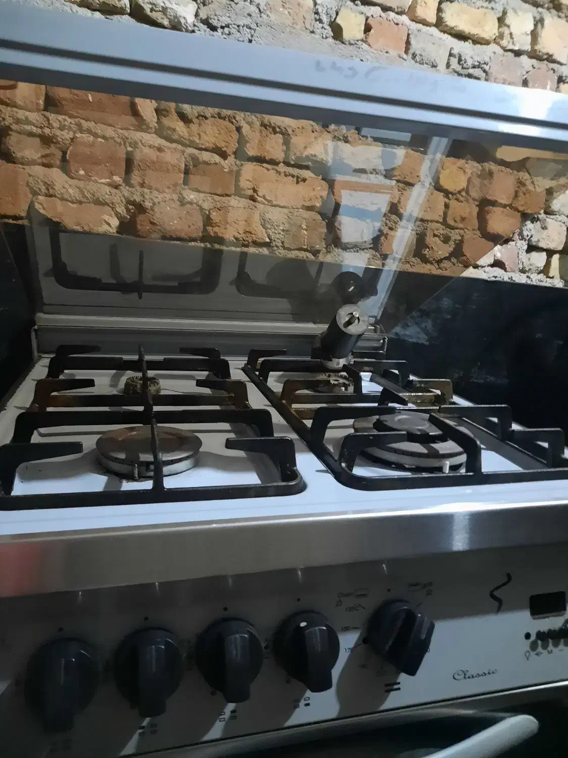 گاز ۴ شعله تکنو|اجاق گاز و لوازم برقی پختوپز|رشت, جماران|دیوار