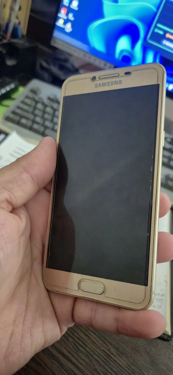 galaxy c5 2017 ال سی دی خراب است|موبایل|اردبیل, |دیوار