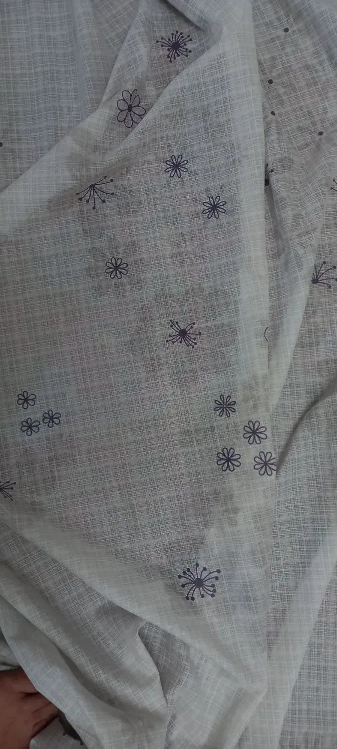 دوتا پرده گلدار|پرده، رانر، رومیزی|تهران, ابوذر|دیوار