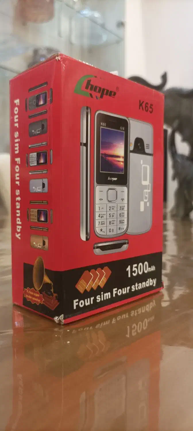 موبایل ۴ سیم کارت فعال آکبند|موبایل|رشت, کاکتوس|دیوار