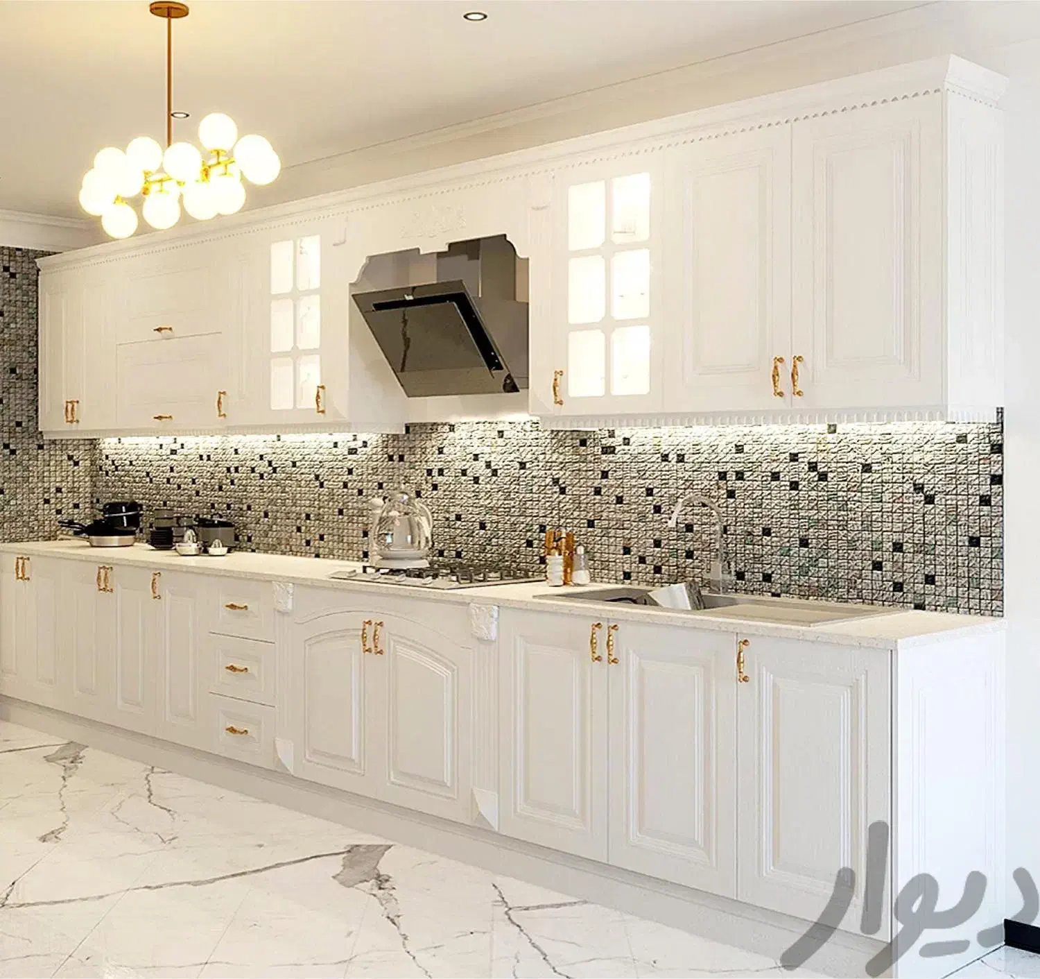 کابینت ممبران +MDF /با تنوع در طرح و رنگ و یراق/|مصالح و تجهیزات ساختمان|الشتر, |دیوار