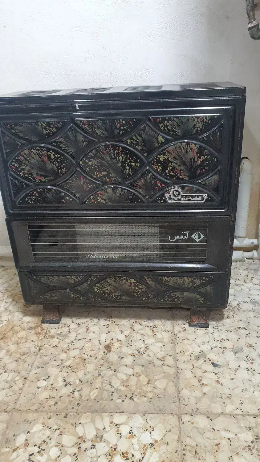 بخاری گازی دودکش دار|بخاری، هیتر، شومینه|ساری, |دیوار