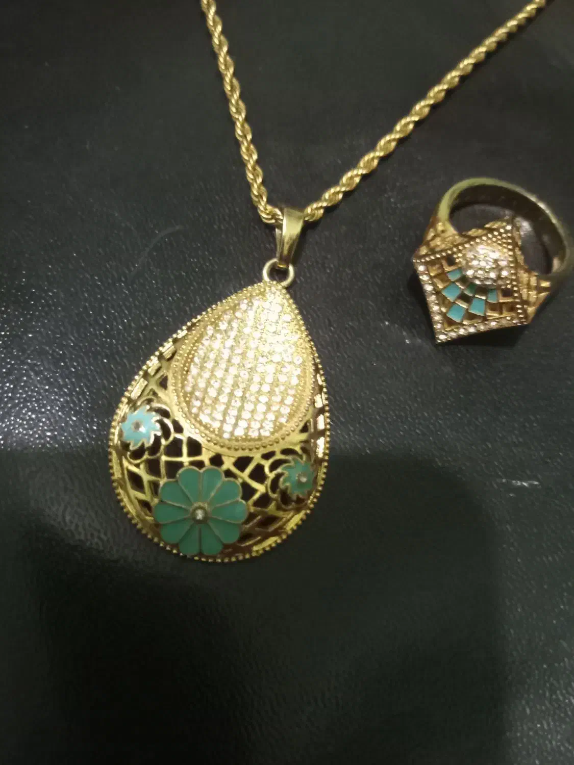 زنجیر پلاک و انگشتر ست|بدلیجات|اردبیل, |دیوار