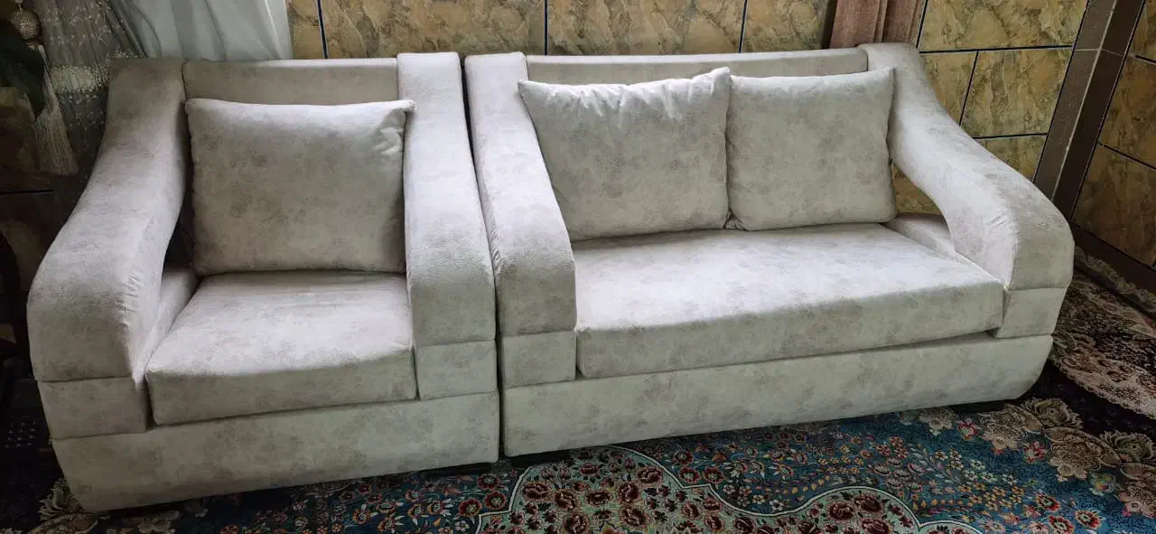مبل ۷ نفره|مبلمان خانگی و میز عسلی|رامیان, |دیوار
