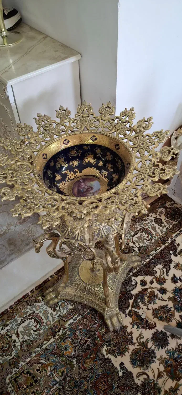 کنارسالنی برنجی|صنایع دستی و سایر لوازم تزئینی|احمدآبادمستوفی, |دیوار