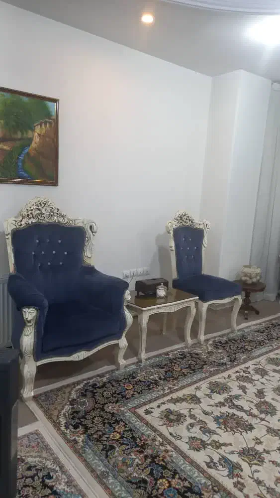 مبلمان استیل کارکرده فقط فروش،مایل به معاوضه نیستم|مبلمان خانگی و میز عسلی|مشکیندشت, |دیوار