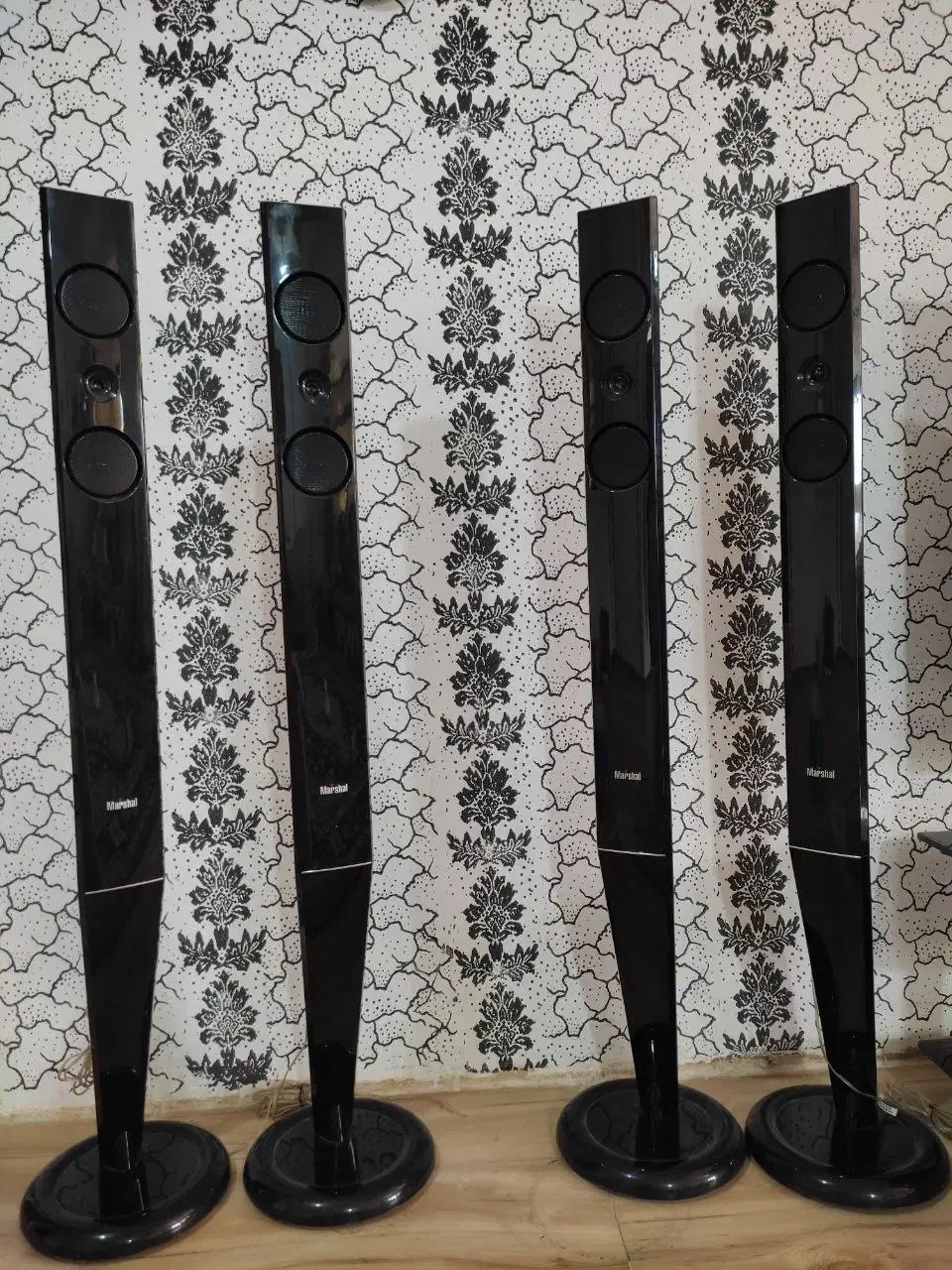 سینما خانگی مارشال|سیستم صوتی خانگی|صومعه‌سرا, |دیوار