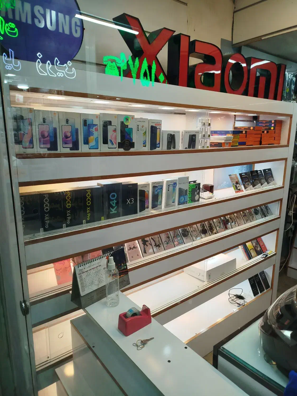 ویترین موبایل فروشی|فروشگاه و مغازه|تهران, افسریه شمالی|دیوار