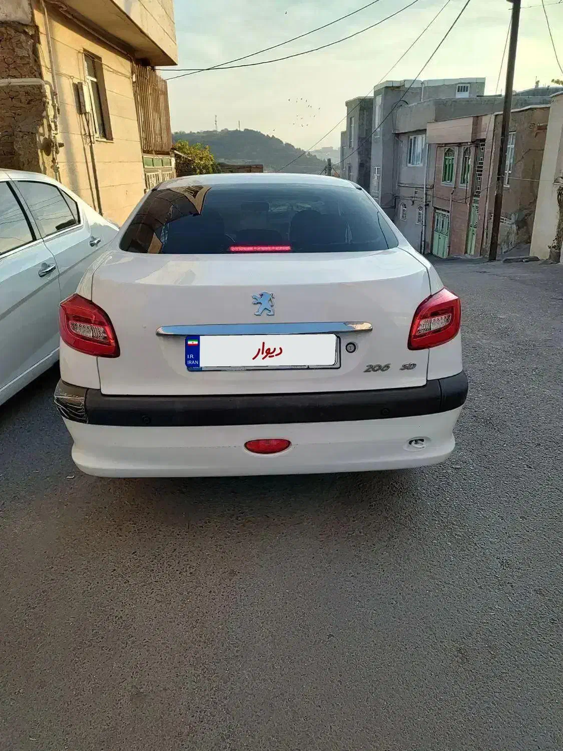 206اس دی v8 کم کار درحد خشک|خودرو سواری و وانت|سنندج, |دیوار