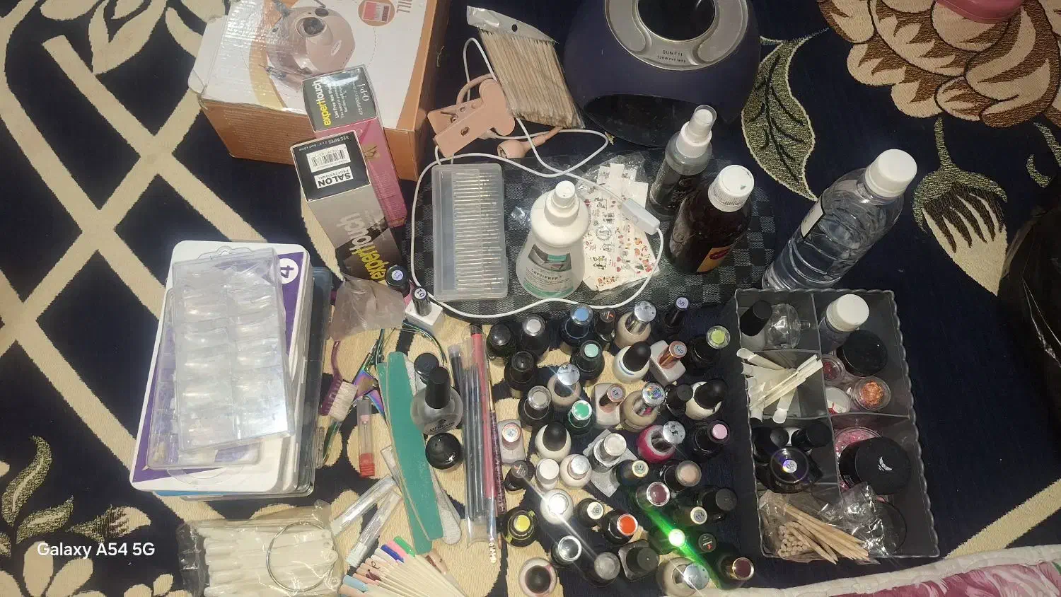 وسایل کامل کاشت ناخون|آرایشی، بهداشتی، درمانی|لنده, |دیوار