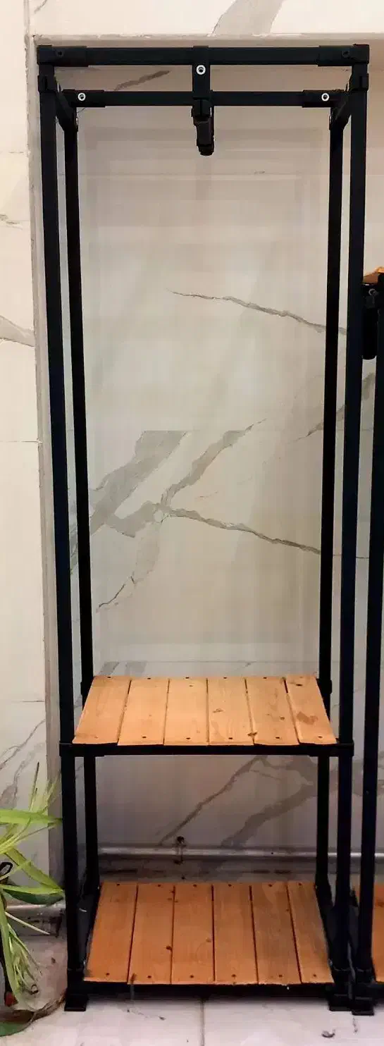 فروش عمده و تکی رگال لباس ،فلزی با قفسه چوبی|فروشگاه و مغازه|مشگین شهر, |دیوار