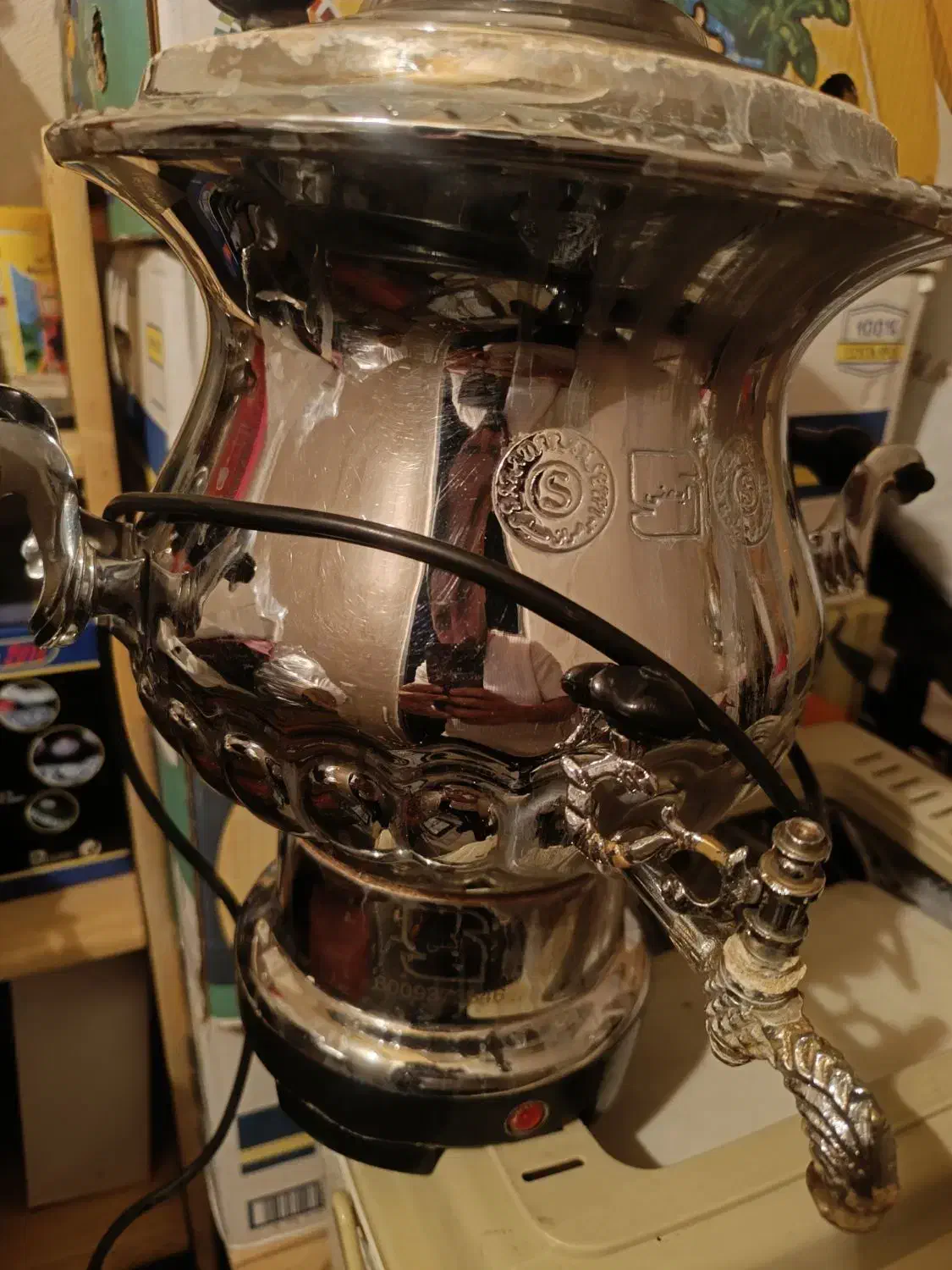 سماور برقی|سماور، چای‌ساز، قهوه‌ساز|کرج, باغستان|دیوار