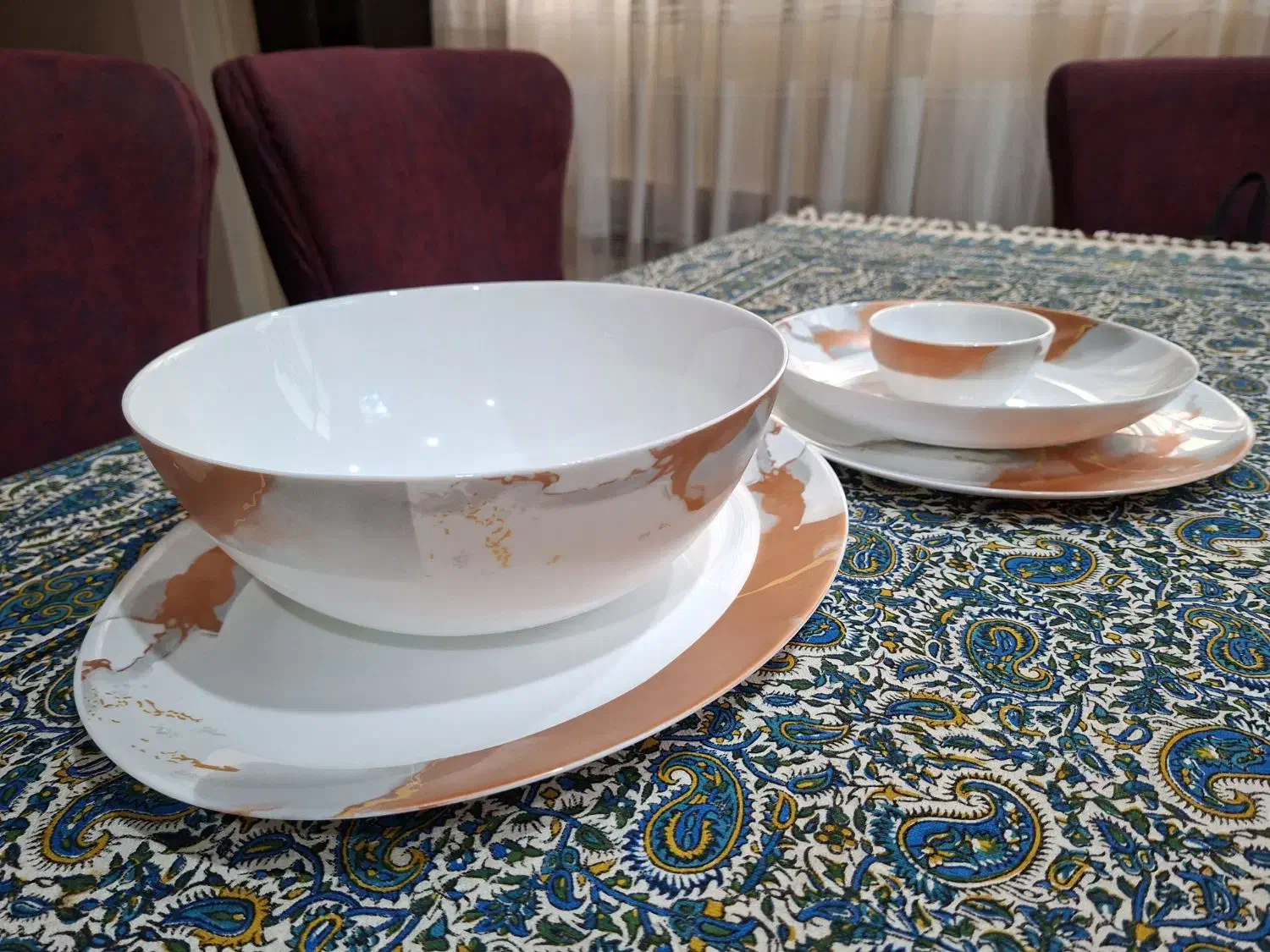 سرویس ۲۶ پارچه آکروپال|ظروف سرو و پذیرایی|تهران, نصرت|دیوار