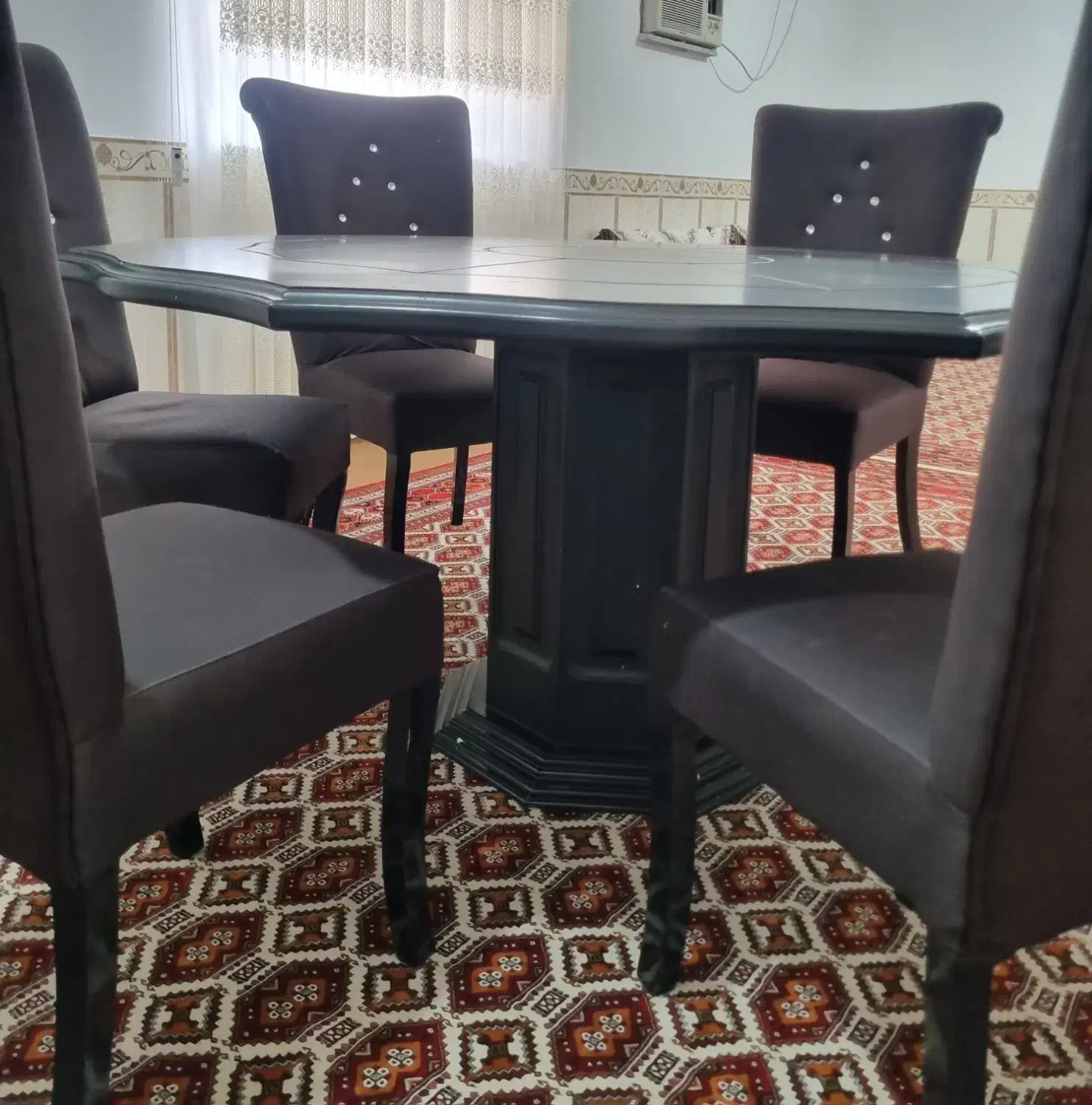 میز پذیرایی و غذا خوری ۸ نفره|میز و صندلی غذاخوری|بندر ترکمن, |دیوار