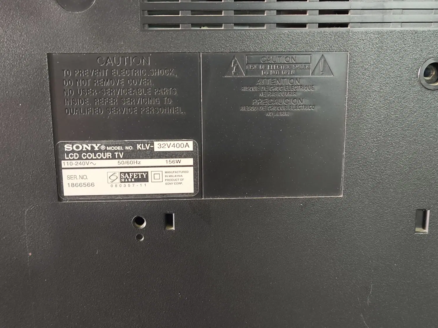 lcd 32 sony v400|تلویزیون و پروژکتور|تهران, شهرک رضویه|دیوار