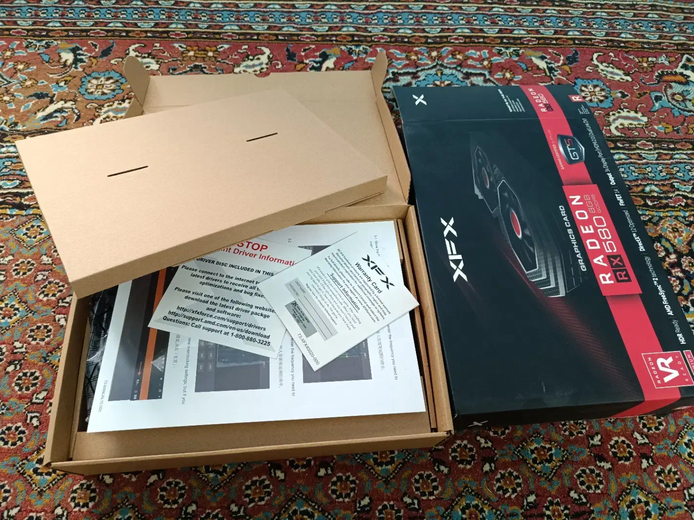 کارت گرافیک +Rx 580 8GB OC|قطعات و لوازم جانبی رایانه|لامرد, |دیوار