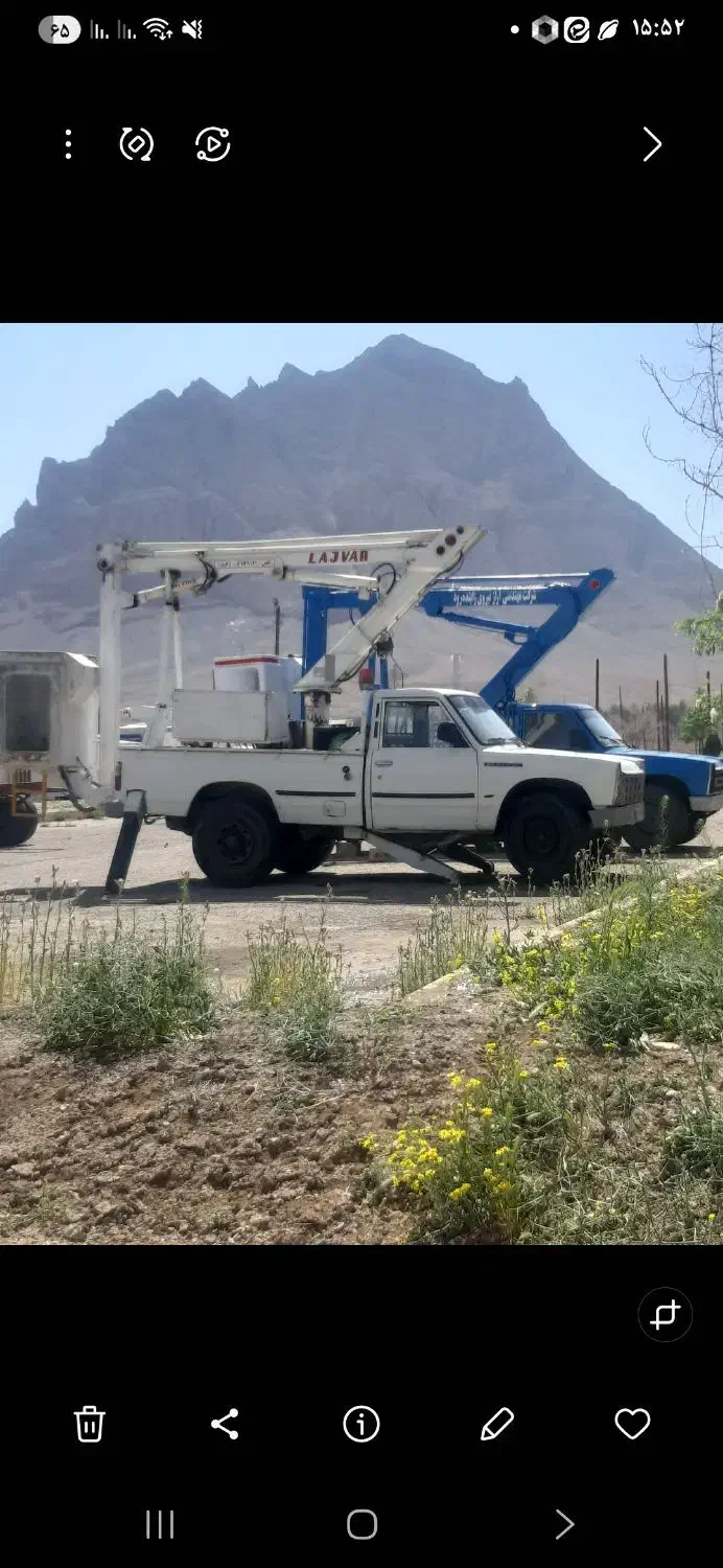 بالابرنیسان بالابر جهت کاردرارتفاع|خدمات حمل و نقل|اصفهان, الهیه|دیوار