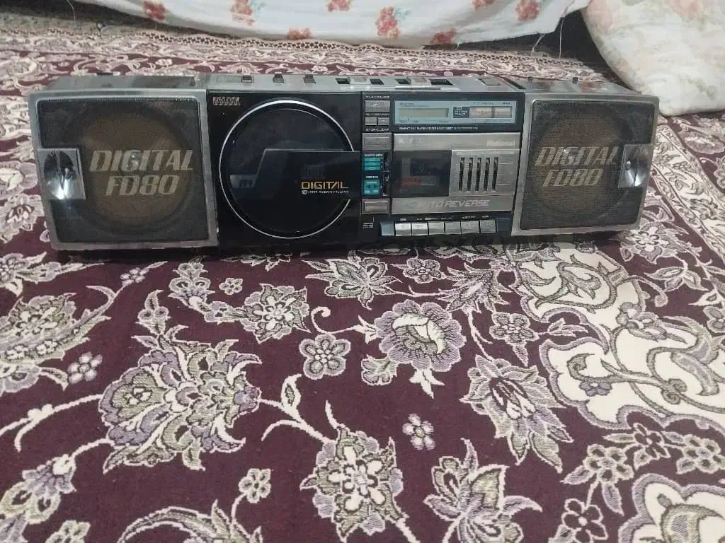 رادیو ظبط ناسیونال قدیمی|کلکسیون اشیاء عتیقه|کرج, حصارک بالا|دیوار