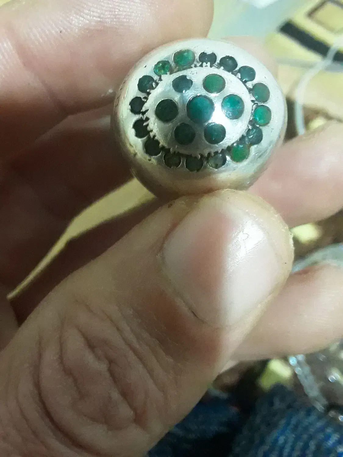 انگشتر نقره|جواهرات|گوگان, |دیوار