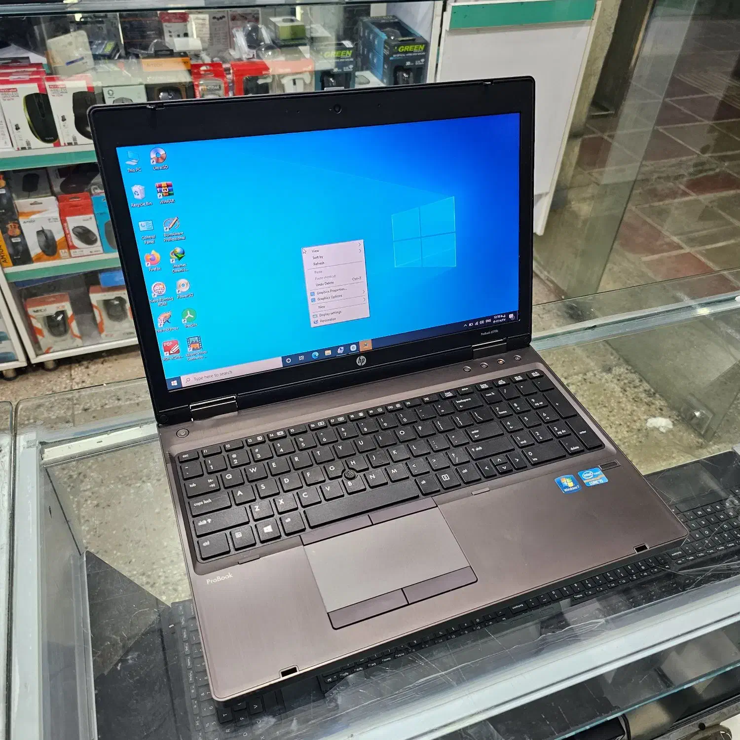 لپتاپ HP PROBOOK بدنه آلمینیوم i5 رم ۸ هارد SSD|رایانه همراه|یاسوج, |دیوار