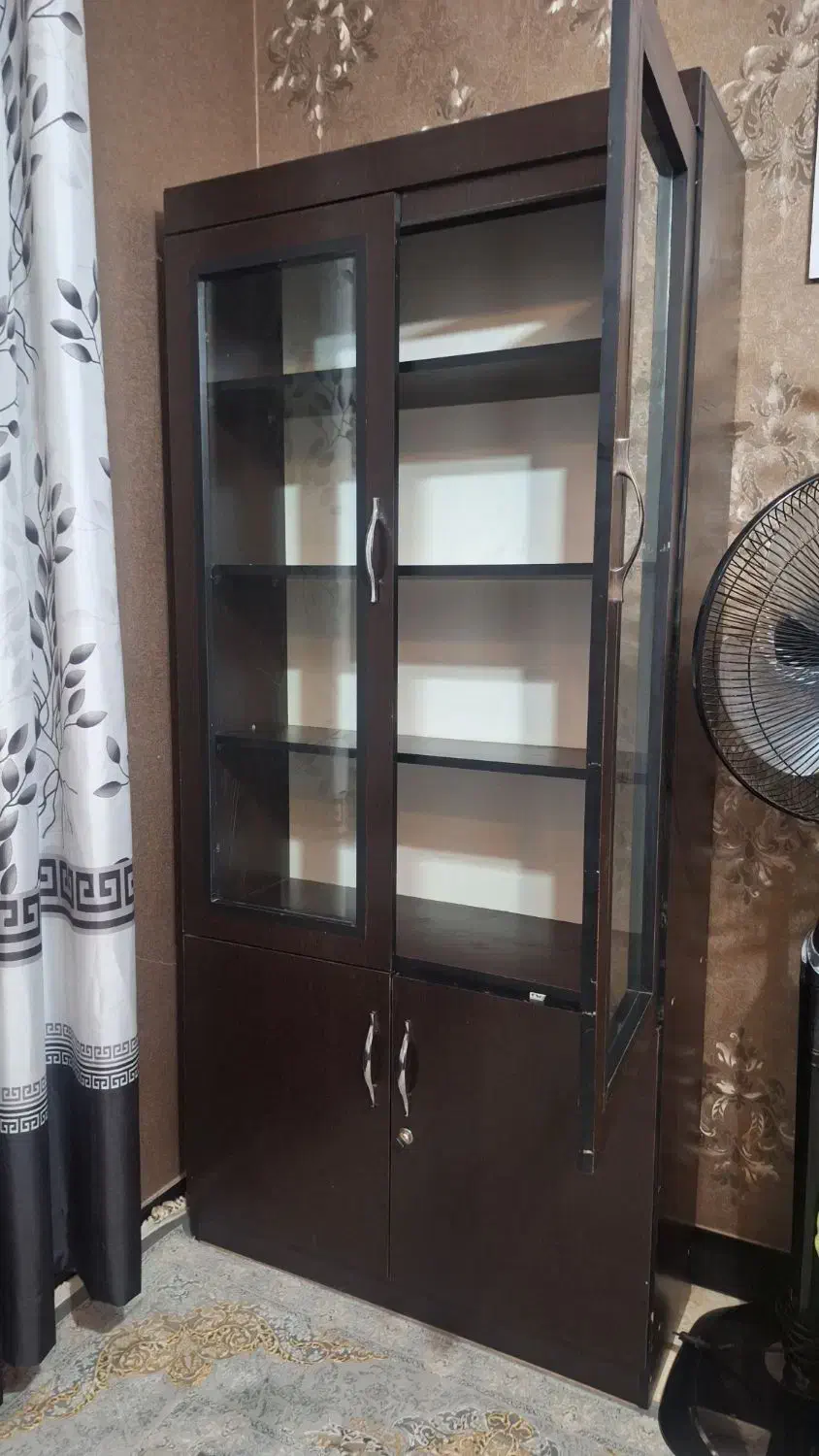 کتابخانه|کتابخانه، شلف، قفسههای دیواری|شهریار, شهرک وائین|دیوار