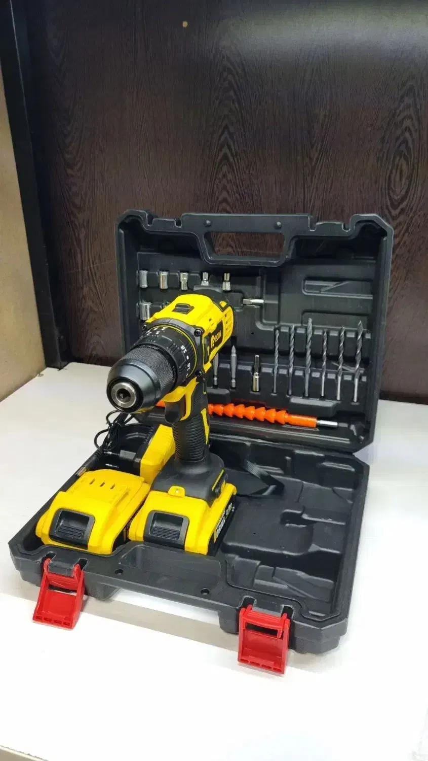 دریل شارژی چکشی 18 ولت سه نظام فلزی صنعتی ادون|ابزارآلات|هشتگرد, شهرک راه آهن|دیوار