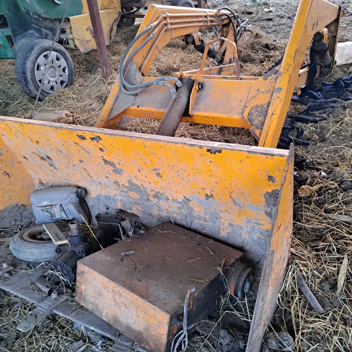 بیلر جلو تراکتور بهنام مشهد ۳جک|ماشین‌آلات صنعتی|ماسال, |دیوار