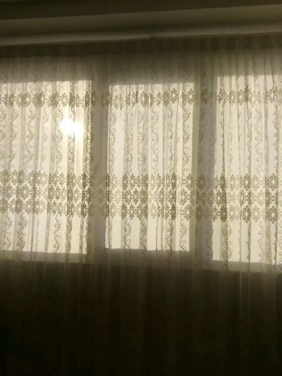 پرده ۳متری عرض ۲۸۰ طول  در حد نو|پرده، رانر، رومیزی|قدس, شهر‌قدس|دیوار