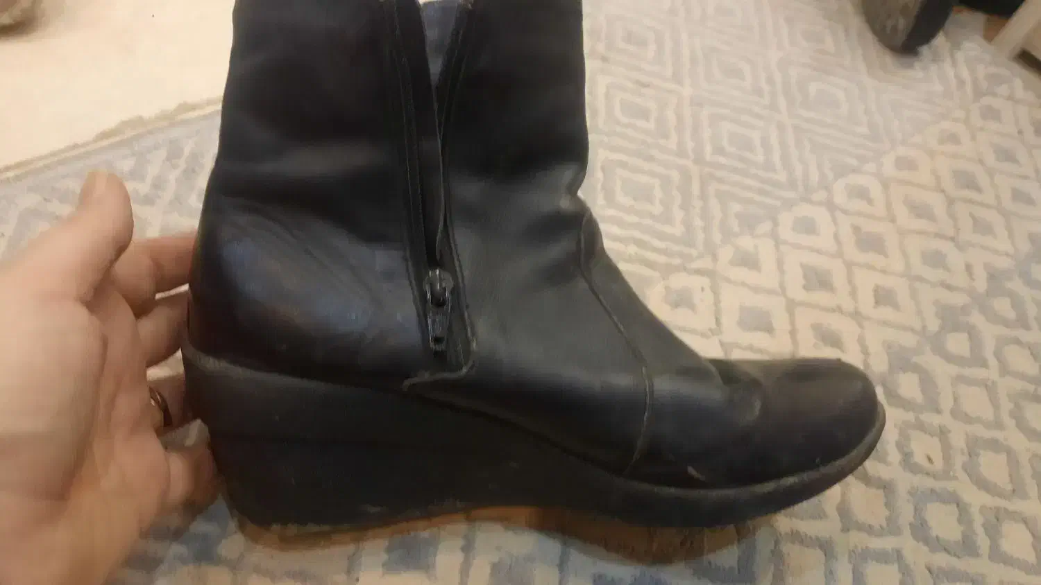 ۲ جفت بوت چرم مارک نادر|کیف، کفش، کمربند|پردیس, فاز ۸|دیوار
