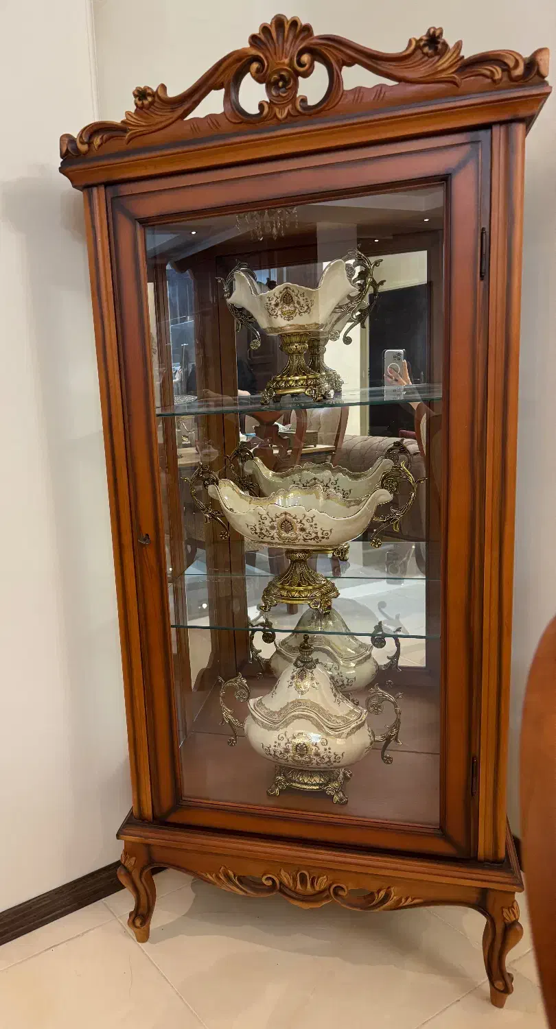 بوفه چوبی|بوفه، ویترین، کنسول|بابلسر, |دیوار