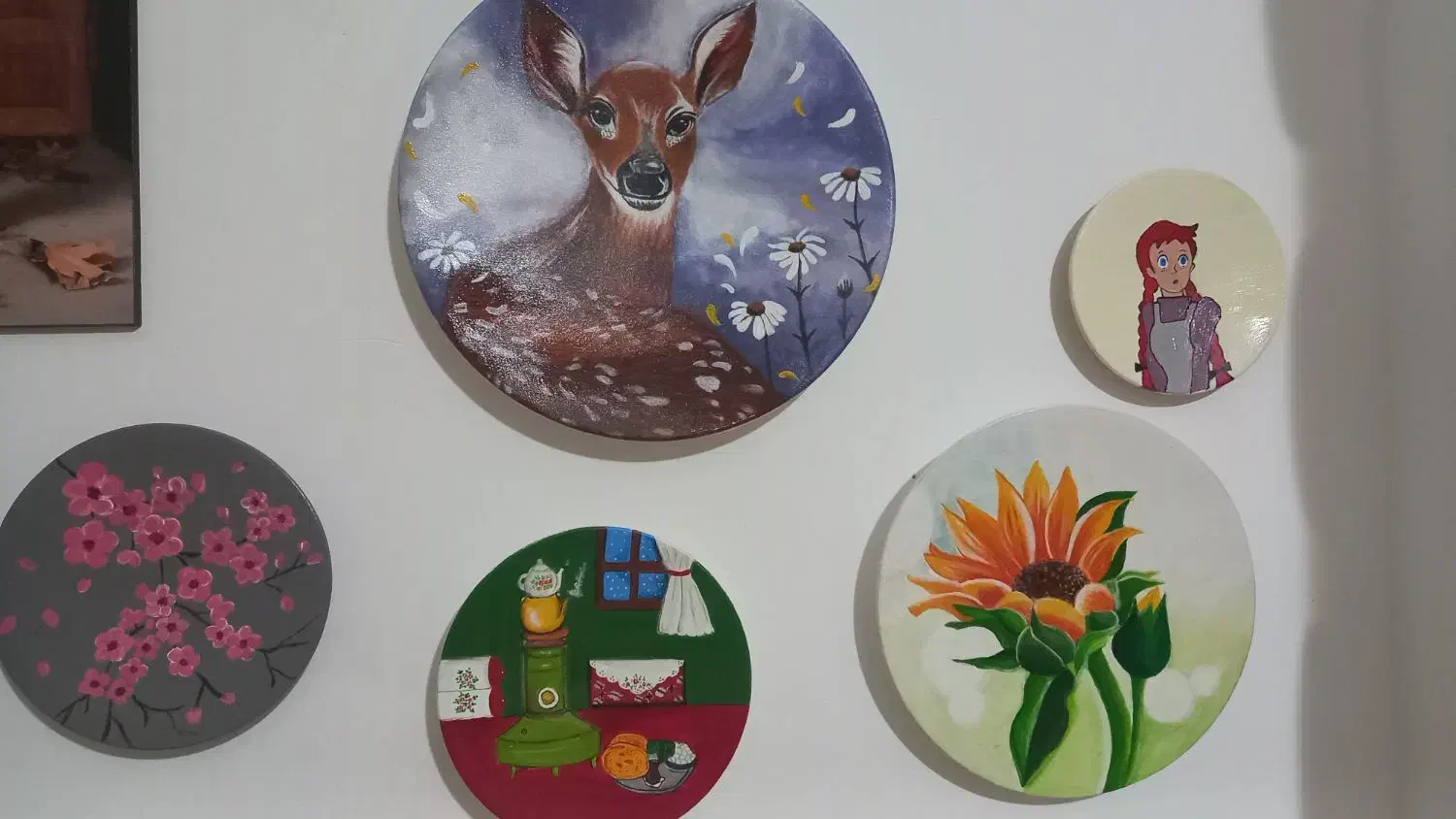 دیوارکوب سفالی|تابلو، نقاشی، عکس|لاهیجان, شهرک سلمان فارسی|دیوار