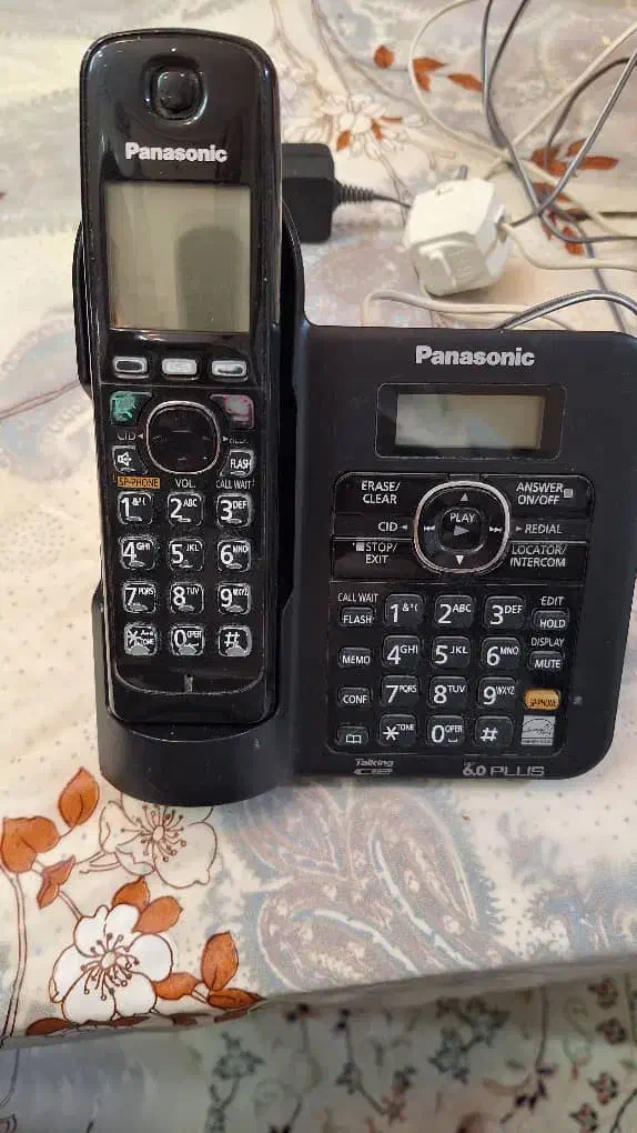 تلفن بیسیمی پاناسونیک ساخت مالزی|تلفن رومیزی|قم, شاه احمد قاسم|دیوار