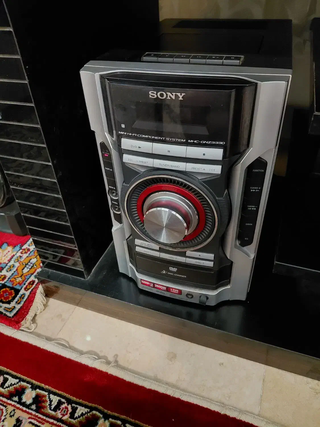 ضبط سی دی خور و کاست خور و رادیو سونی|سیستم صوتی خانگی|تهران, فردوس|دیوار