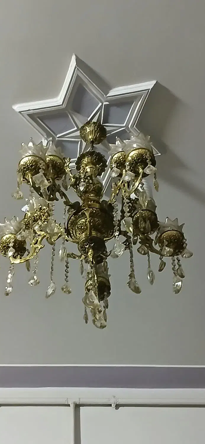 لوستر برنز|لوستر و چراغ آویز|کرمانشاه, |دیوار