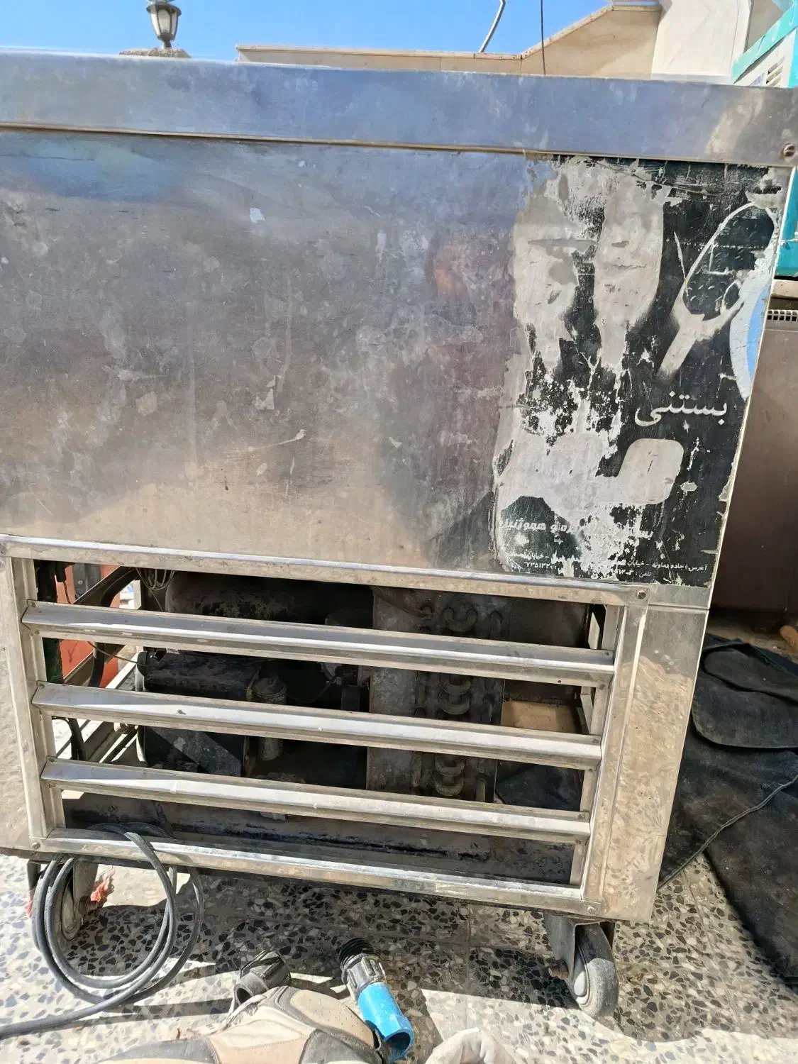 یخچال بستنی|یخچال و فریزر|دهق, |دیوار