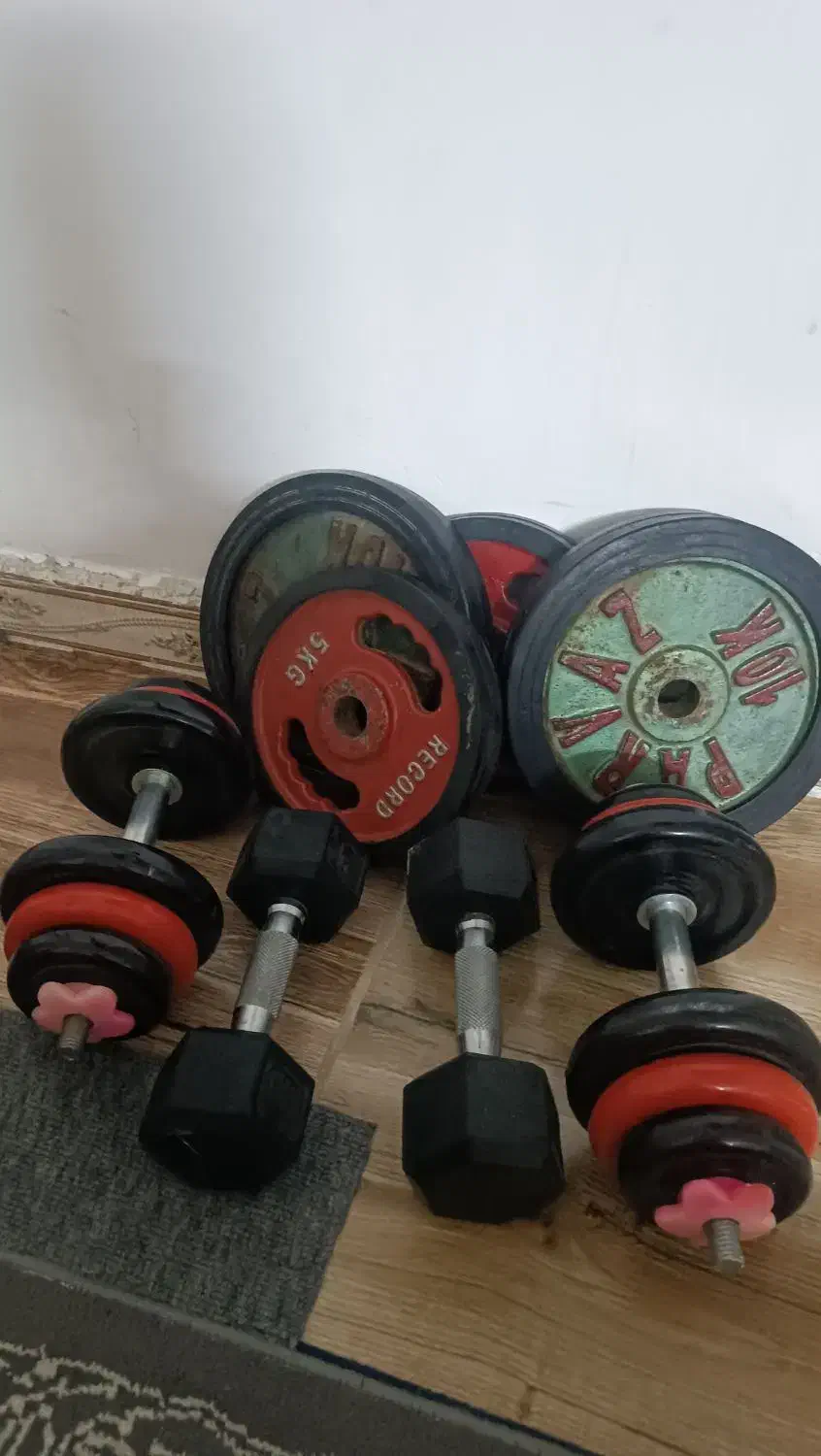 وزنه دمبل|تجهیزات ورزشی|رباط‌کریم, نصیرشهر|دیوار